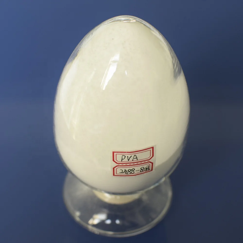 White Powder Construction PVA Polyvinyl Alcohol Resin For Glue Adhesive