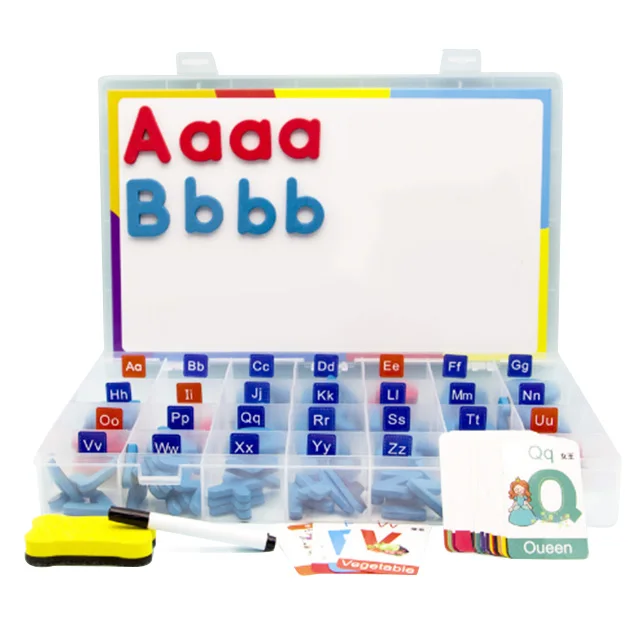Learning Educational Toys Teaching English Aids EVA Foam Letter Magnets Alphabet Letter Toys For Children