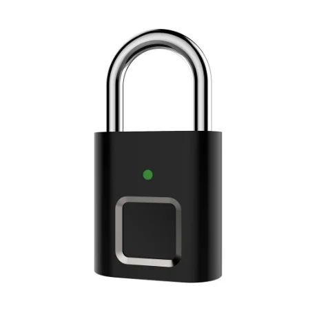 
Security Door Lock Smart Keyless USB Rechargeable Fingerprint Padlock For Locker Intelligent Home Keyless Lock 
