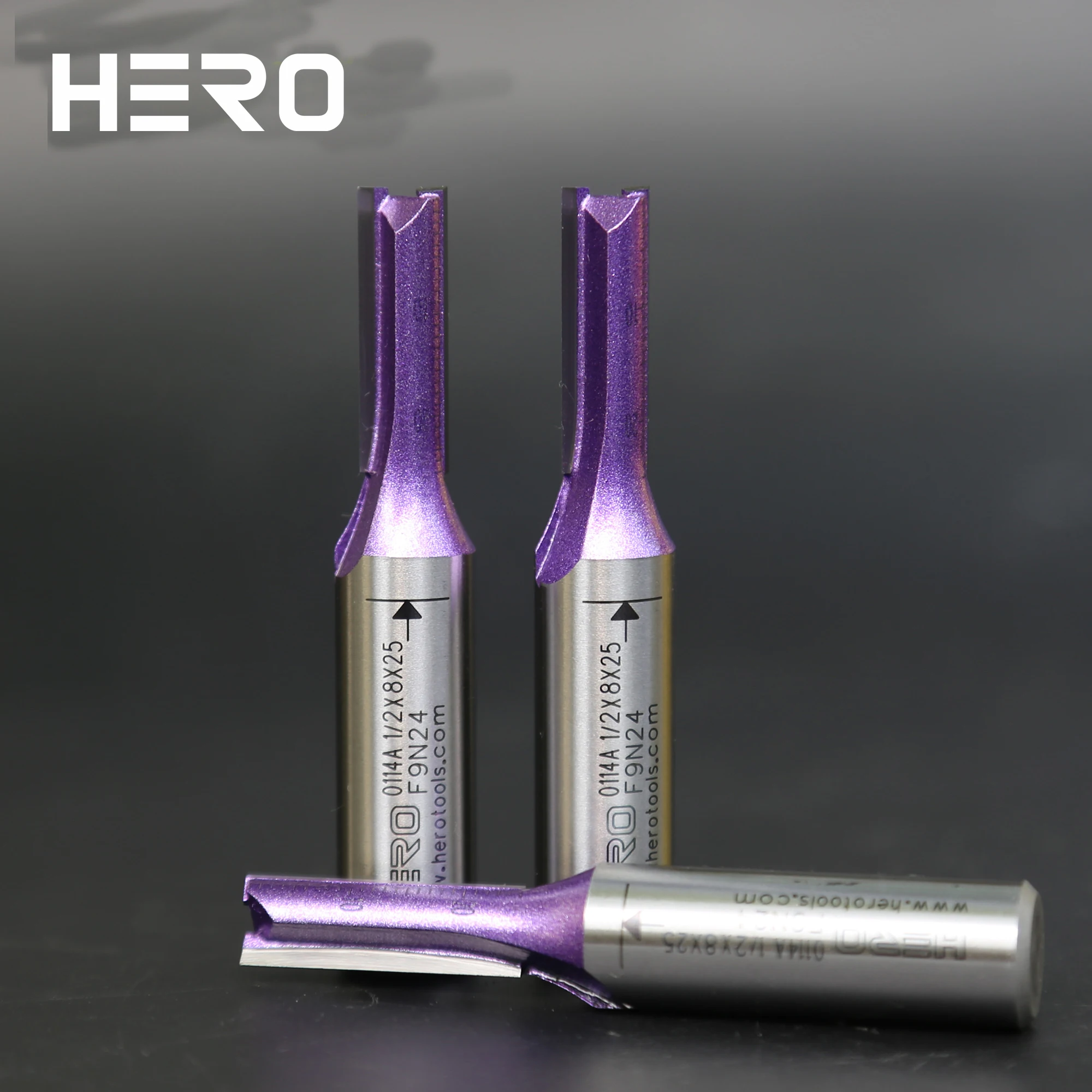 HERO твердый карбид вольфрама наконечник с прямым наконечником Cnc фрезы Фрезы для доски и Mdf Cx