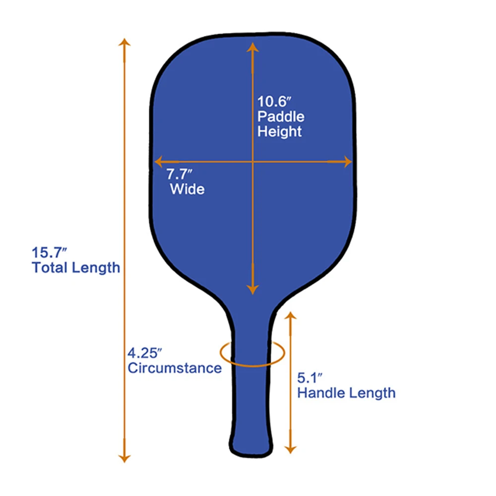 Углеродное волокно Премиум pickleball Весло графит соты