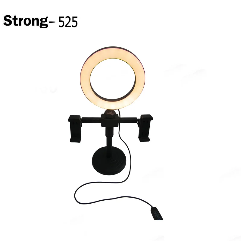 Plastic COB warm light fill light with bracket function for TIKTOK direct broadcasting room