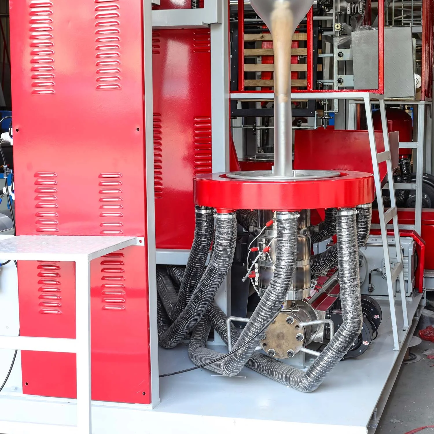 High Speed Mini Pe Hdpe Plastic Blown Film Extruders