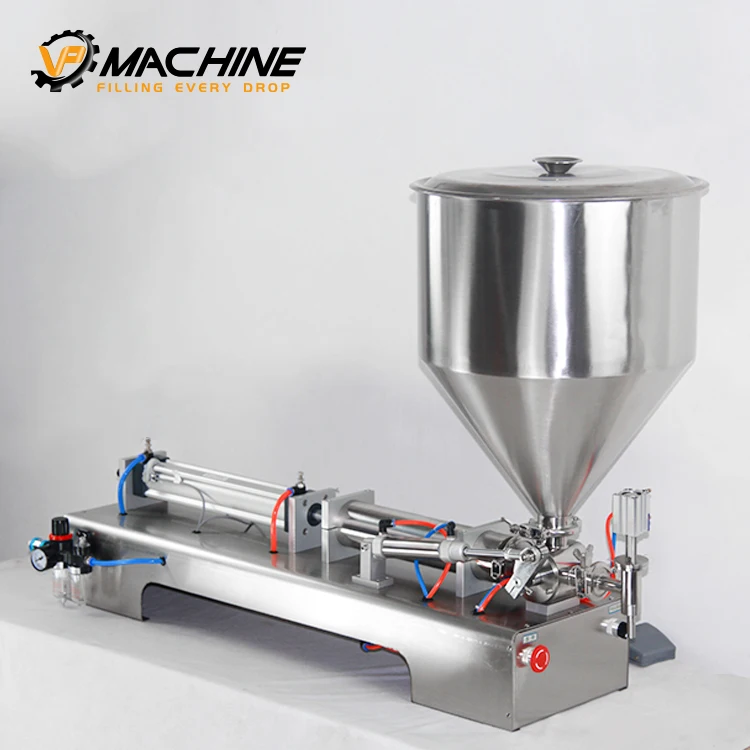 Guangzhou Factory bbq sauce bottle/chili sauce filling machine with single nozzle filling machine