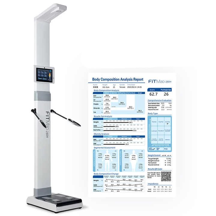 Professional Body Composition Analyzer GYM Standard Electronic Height And Weight Measuring Machines Measurement Scale