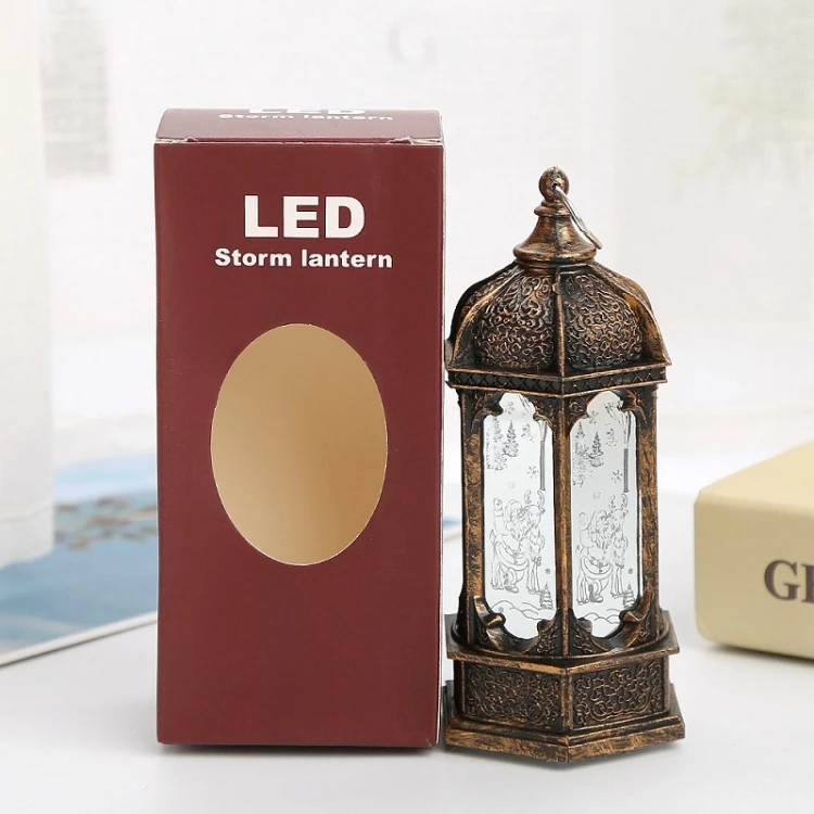 Factory directly sale 12pcs Christmas decoration LED Electronic Candle Night Light Moroccan Style Retro Candlestick Lamp