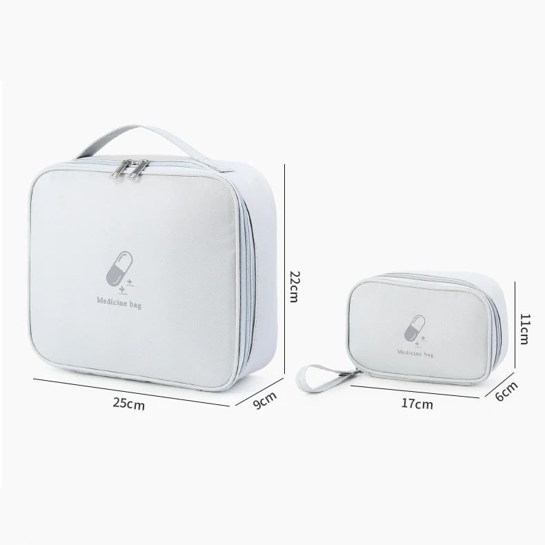 2024 Hot Selling Travel Medicine Bag Portable First Aid Kit Carry-on Kit Large Capacity Medicine Storage Bag