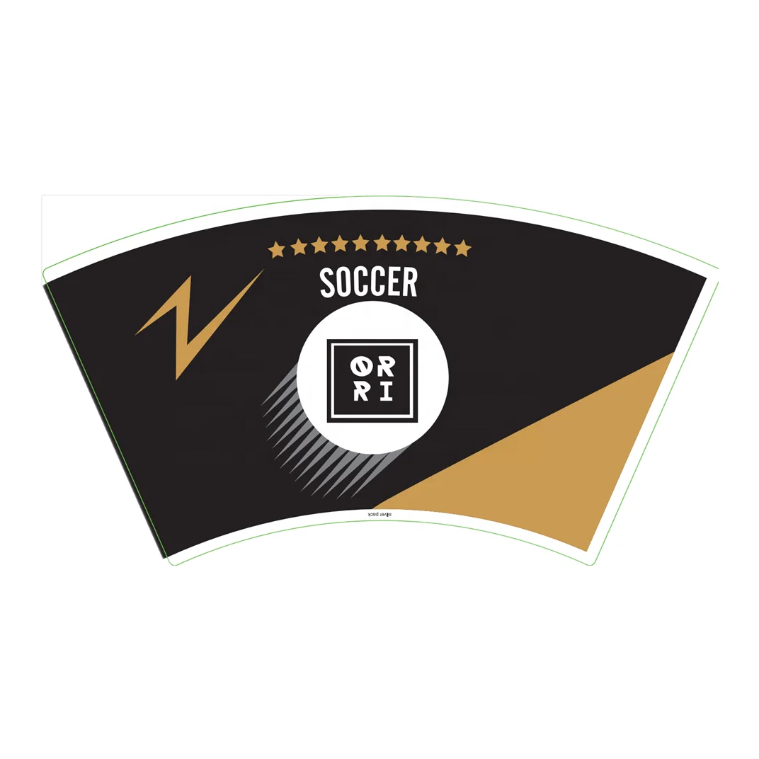 Disposable food grade paper cup fan from paper factory