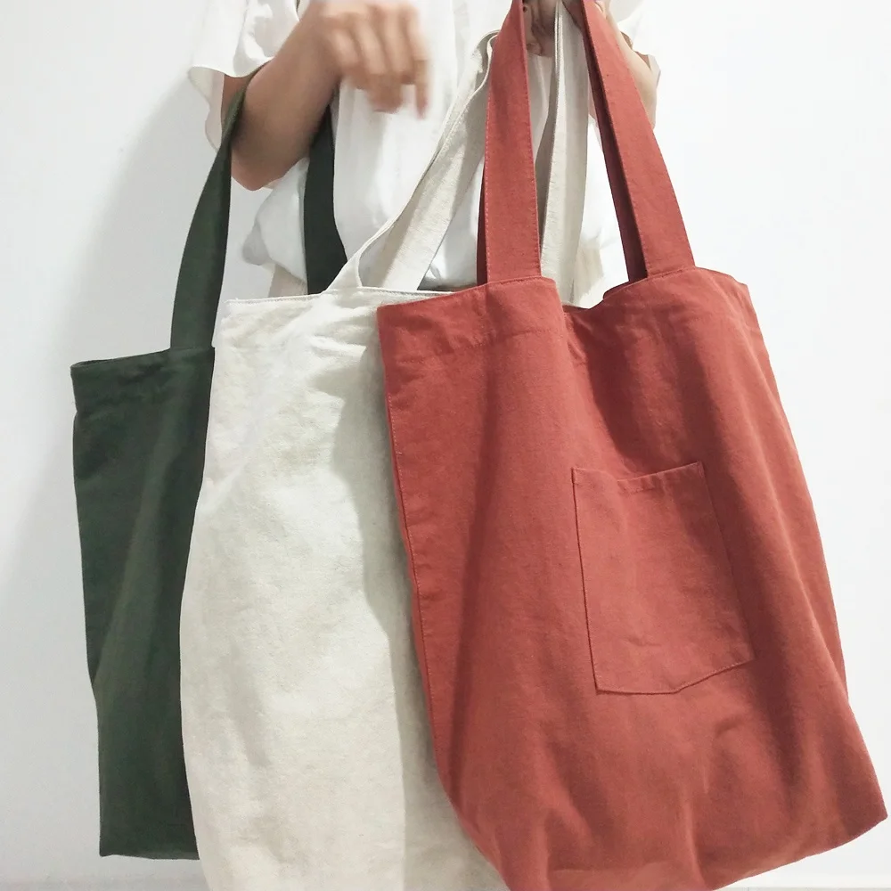 2021 Hot Sale Custom Cotton Linen Tote Bags With Logo China Supplier