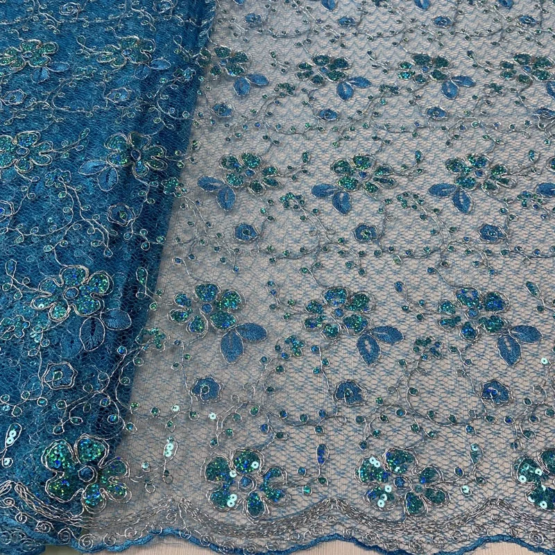 Дешевые Кружева оптом вышивка тюль ткань с блестками шнур дизайн для платья текстиль Шаосина в наличии