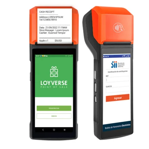 Factory low cost oem 5.5 inch nfc 4g android Pos Desktop Computer Mini Pos Portable Fast Food Mobile Pos terminal with printer