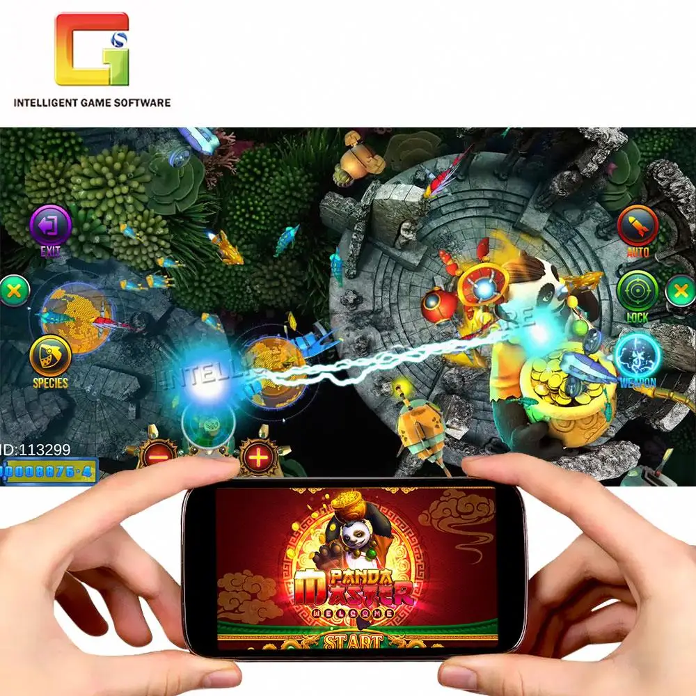skill Cabinet  Lucky  Online skill Game Panda Town Of China Panda Master Master Fish Game Machine APP