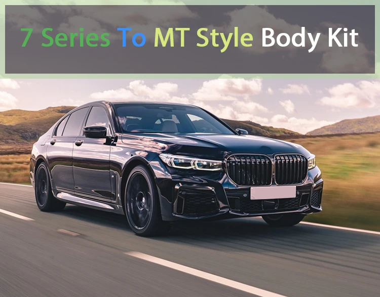 Parts Bodykit Full Body Kit Set Modified Upgrade M760 PP Auto Car For BMW 7 Series G11 G12 Front Bumper 730i 740i