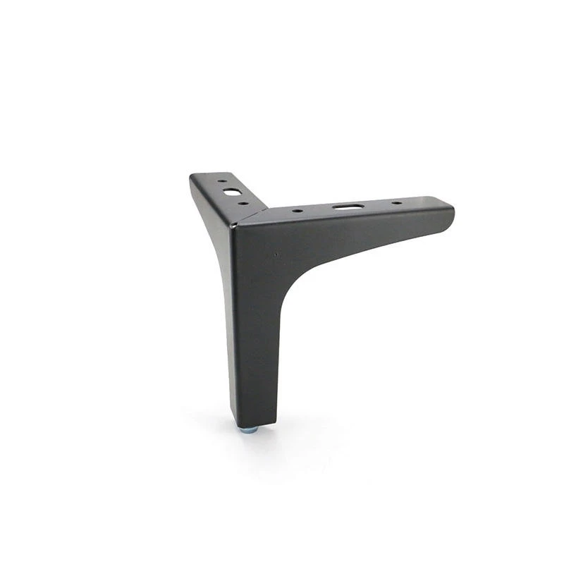 Furniture Chrome Legs Tapered Metal Sofa Leg Bed Feet Gold Cone Shape Table Iron Gold Foot