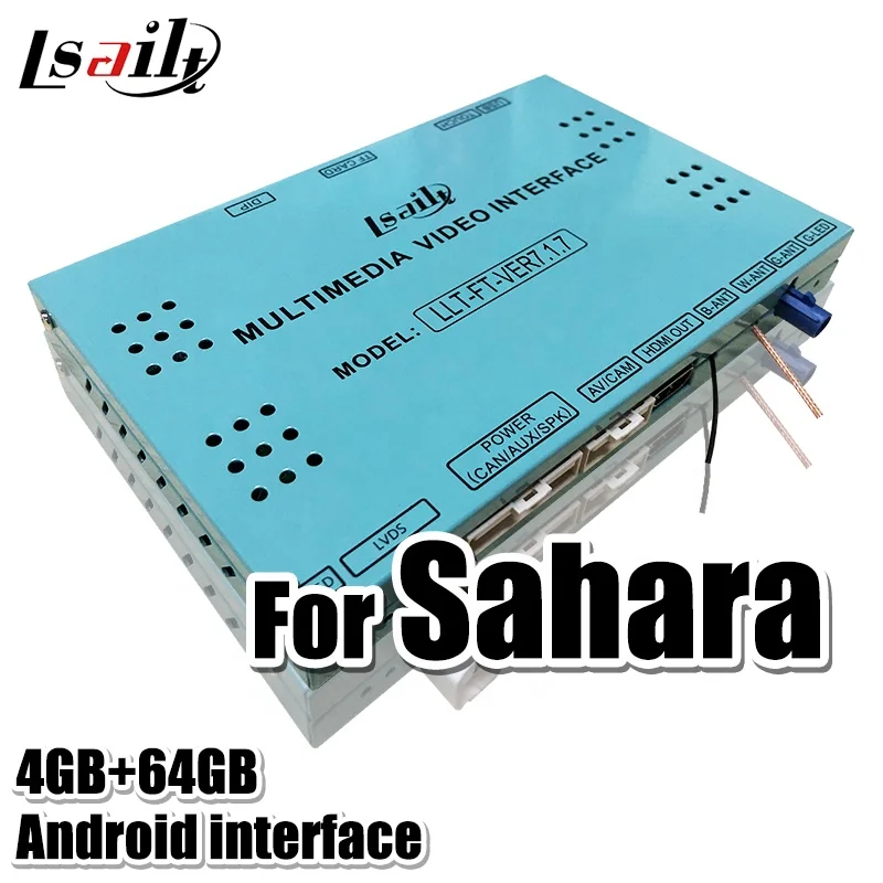 PX6 Lsailt CP&AA Android video interface with Play store  for 2014-21 Land Cruiser LC200 VX-R GX-R Sahara