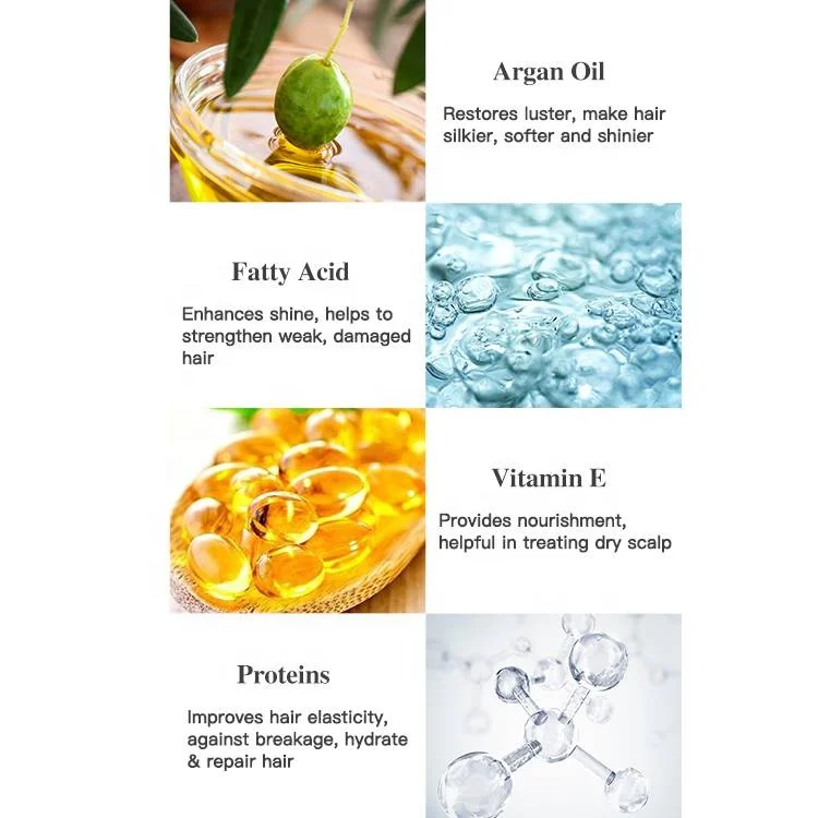 Lonstin OEM Private Label Moisturizing Morocco Argan Oil Shampoo In Bulk For Hair