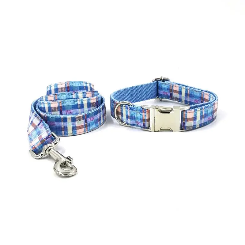 Dog Leash Custom Luxury Dog Collar  Necklace With Metal Buckle Luxury Pet Collars For Dogs