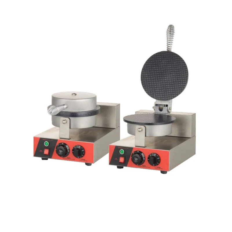Tongli New Condition Ice Cream Cone Mold Baker Commercial Mini Egg Waffle Maker Ice Cream Cone Baking Machine