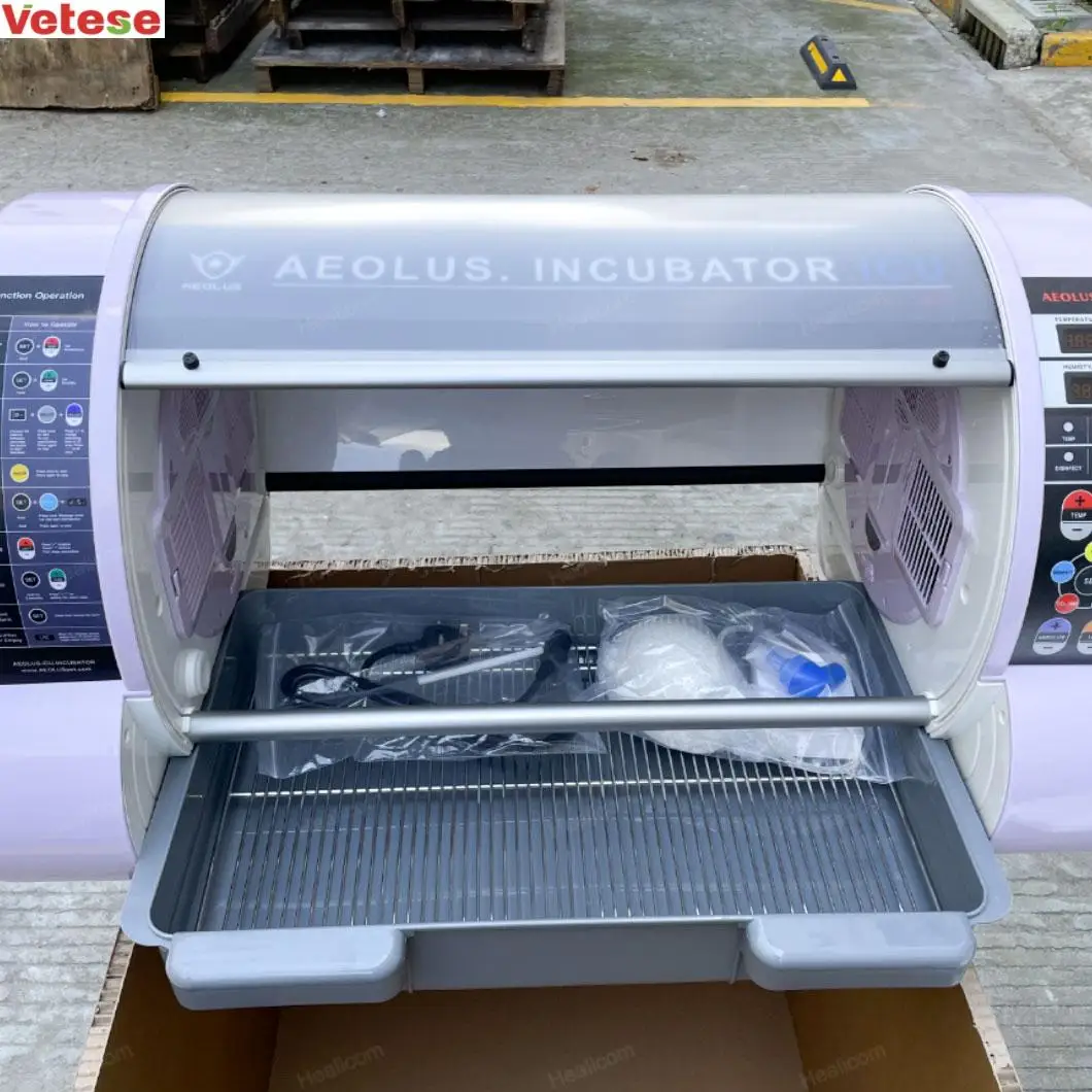 Animal Medical Equipment Clinic Use ICU Portable Vet Puppy Cat Incubator