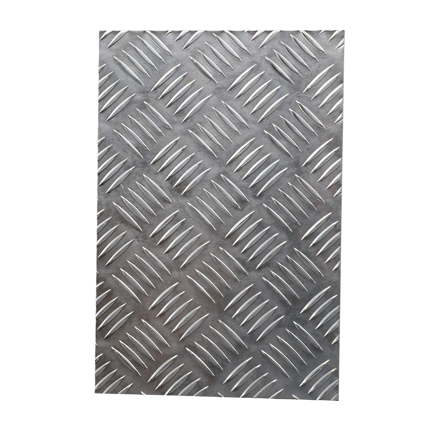 Mill Finish 3003 1060 thin patterned steel checker aluminum take way plate with texture