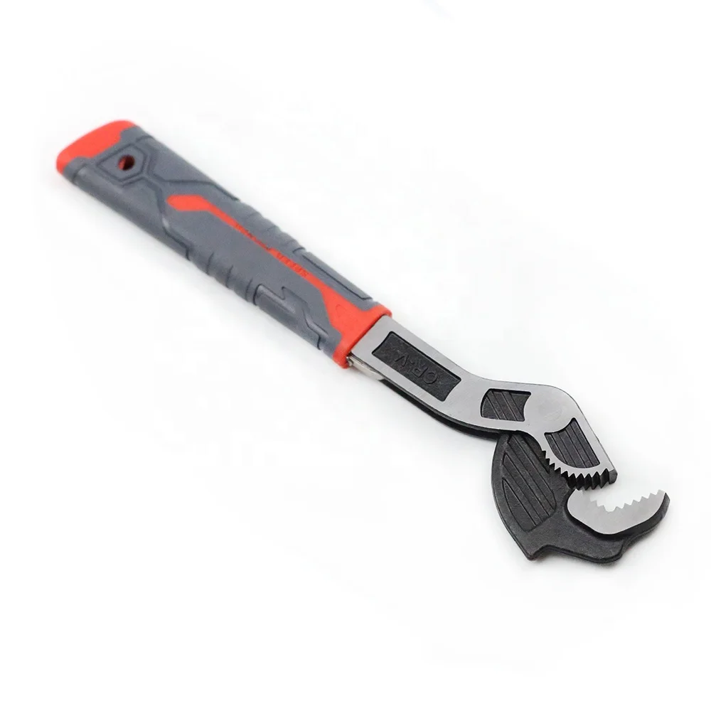 Torque big opening quick adjustable water pipe wrench spanner