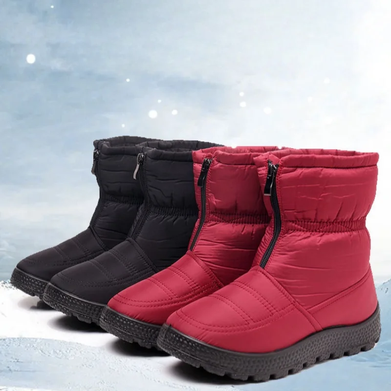 Женские Водонепроницаемые зимние ботинки