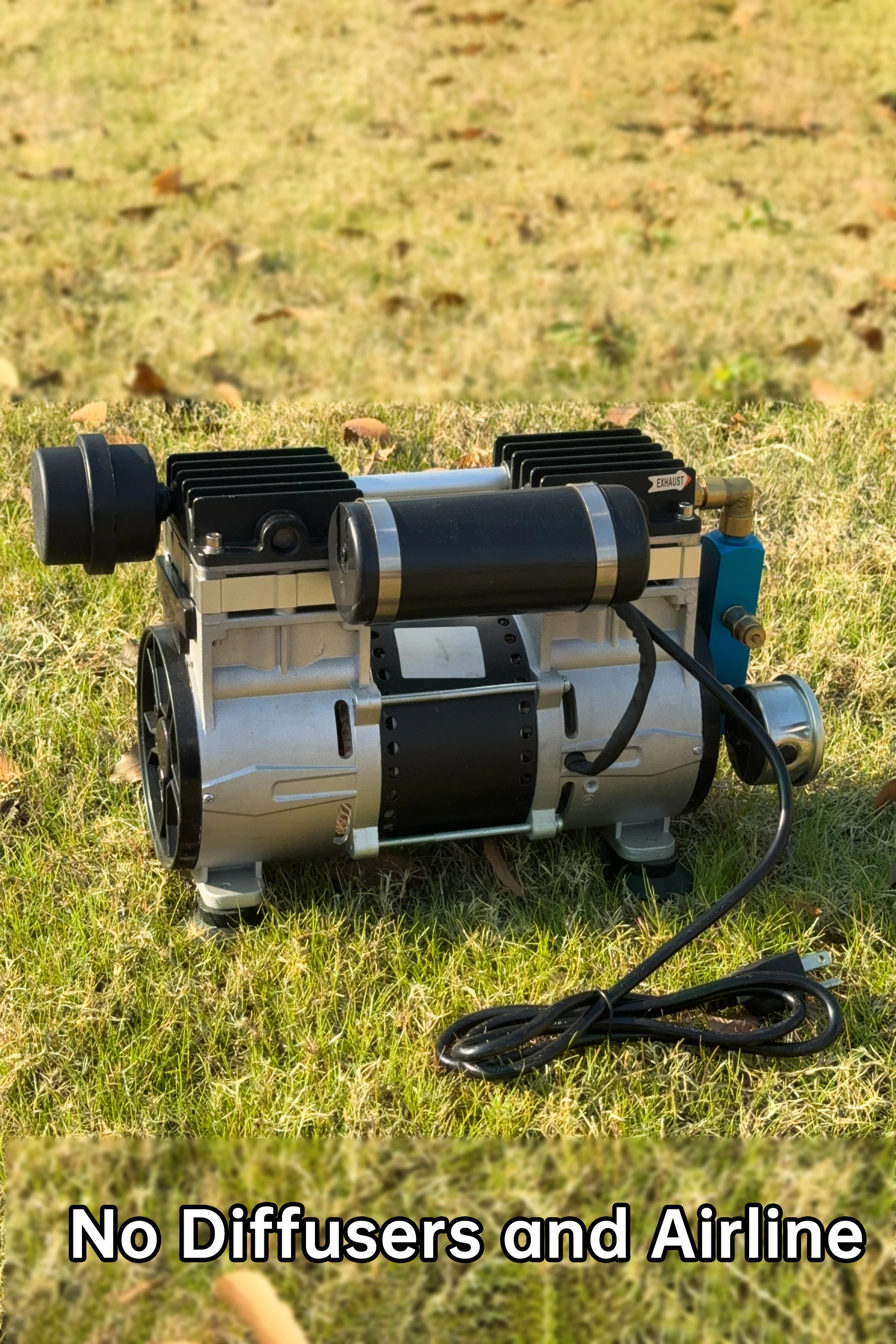 HCEM AC Power 110 В 170LPM пруд аэраторы для пруда воздушный компрессор насос используется 4 акров