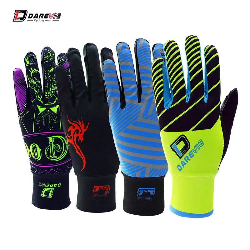 Custom Durable Waterproof  Mtb Grip Cycling Gloves Full Finger  Downhill Gloves for Men