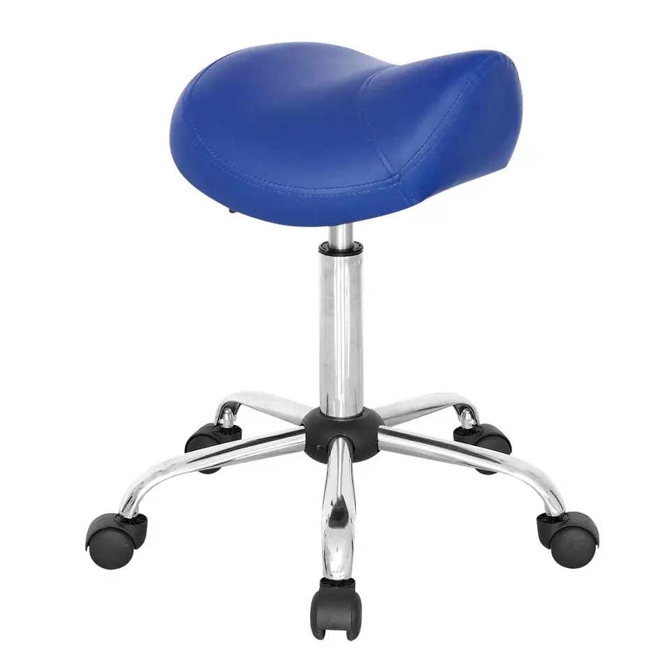 Hot sell Luxury Orthopedic stool and office saddle stool