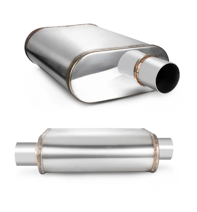 Car Valve Exhaust Pipe Mufflers Stainless Steel Universal 76mm Remote Control Muffler