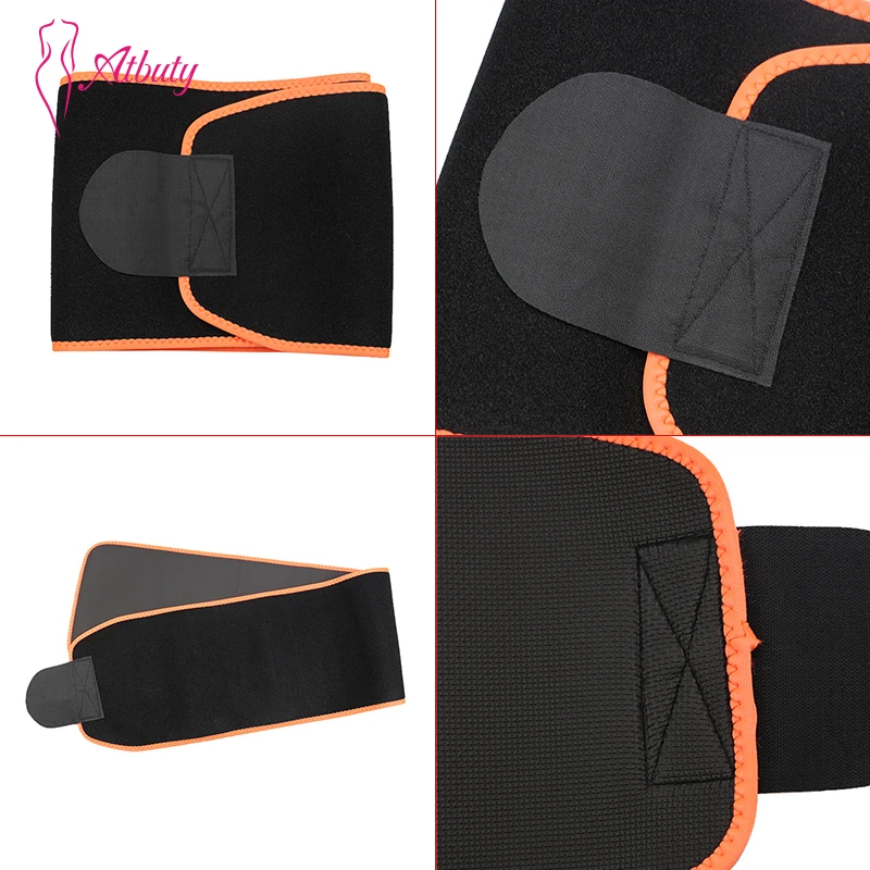 Custom Fitness Slimmer Fajas Reductor Sweat Band Body Shaper Gym Fitness Weight Loss Neoprene Waist Trimmer for Men Women