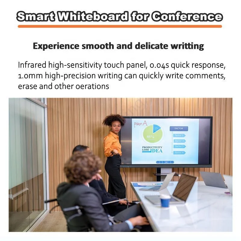 Students Kids School Classroom Teaching Digital Whiteboard Interactive Smart Board