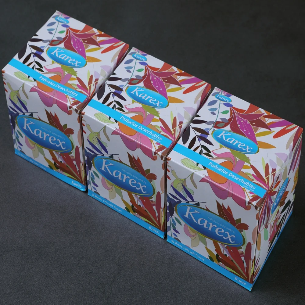 
100 Sheets Promotional Box Facial Tissue Paper 