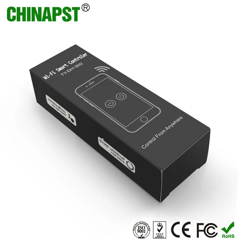 2023 New 10A 2CH Relay Tuya Wifi Smart Door Opener Relay With Inching/Selflocking/Interlock Work Modes PST-TY-DIY-S02