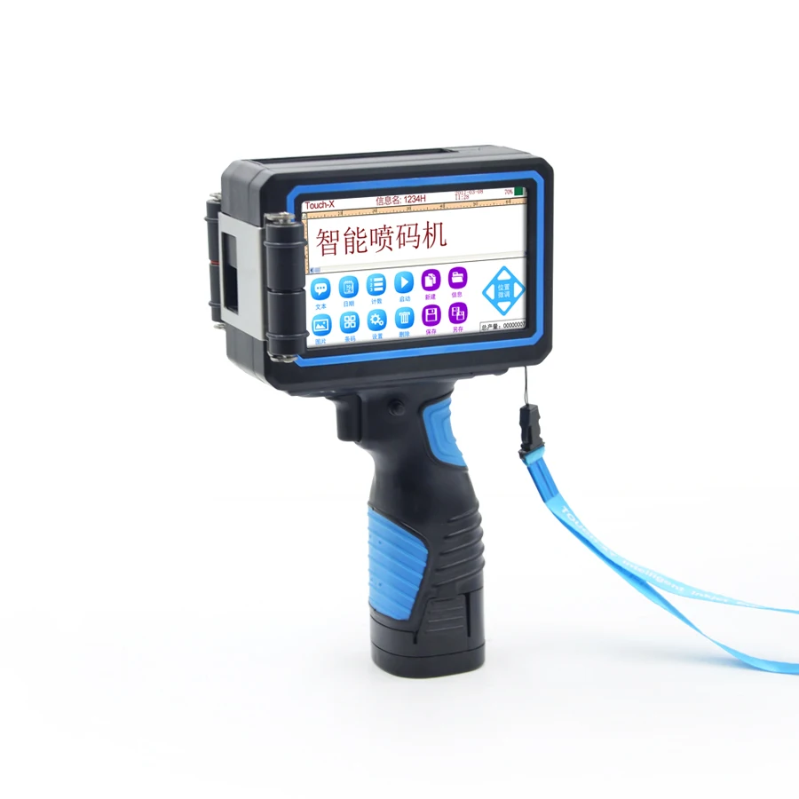 Industrial Batch Code Handheld Printer Manufacturers on Plastic Bags