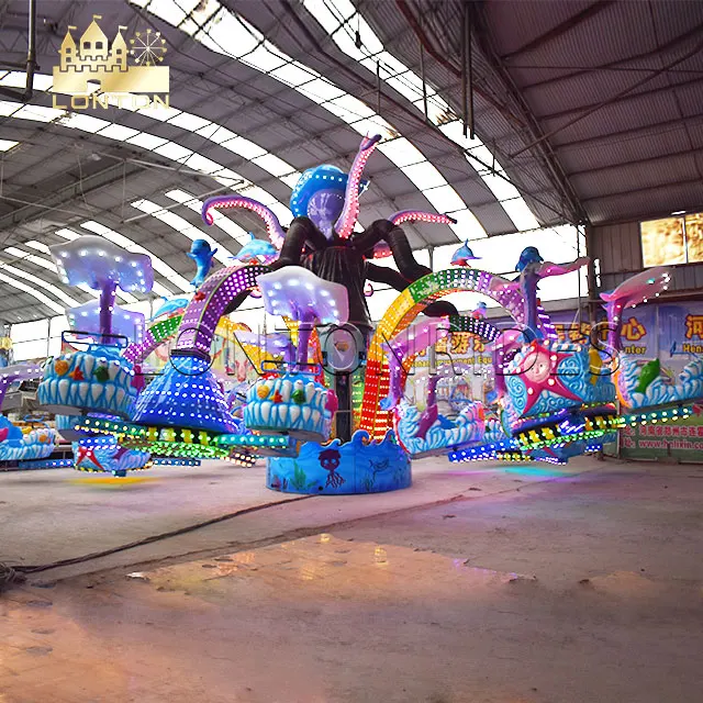 Cheap Amusement Park Rides Sea Big Octopus For Park Outdoor Games Price