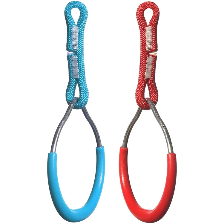 Outdoor Monkey Bar Kit Ninja Slackline Obstacle Course Ninja Warrior Hanging Obstacles Course Set with Outdoor Swing