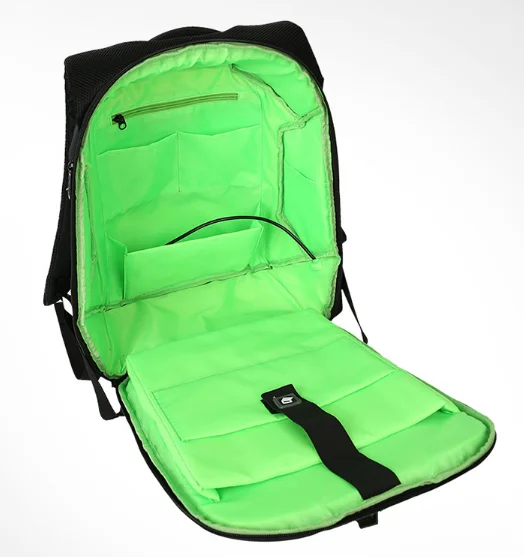 Factory wholesale travel waterproof laptop usb solar power panel charger backpack