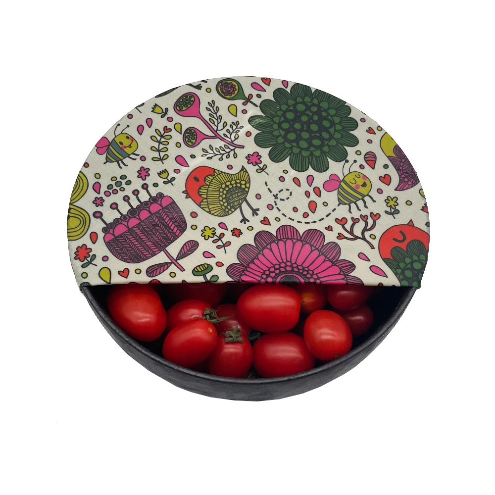 In Stock Bsci  Keeping Food Fresh Reusable Food Wraps Wax Elastic Beeswax Food Weap