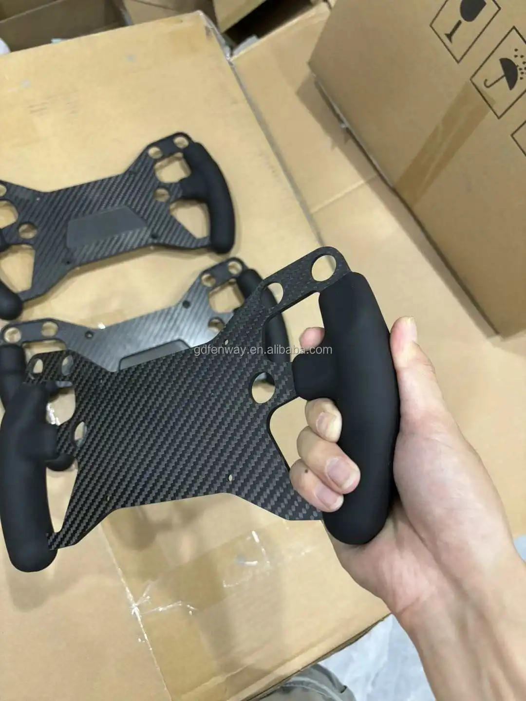 2024 New Trend CNC Carbon Fiber Wheel Custom Forged Carbon CNC Sheet For Steering Wheel Modification