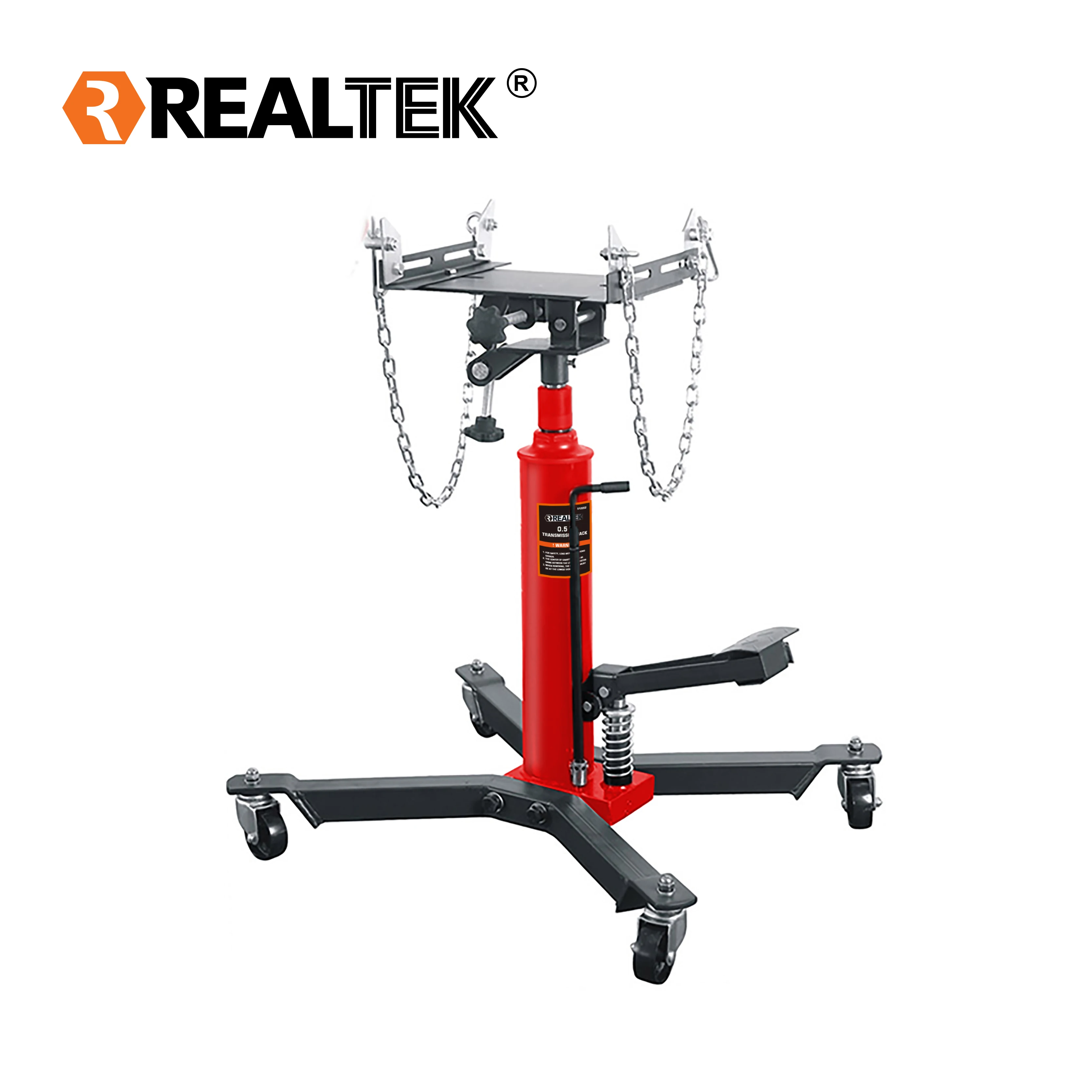 Realtek Heavy Duty Operate Mechanical Truck Gearbox Transmission Jack 0.5ton