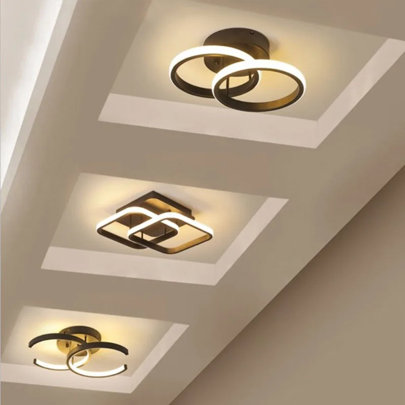 Amazon Hot Sale Ceiling Light Hotel School Villa Corridor Staircase Lamp Modern Cloakroom LED Ceiling Lamp