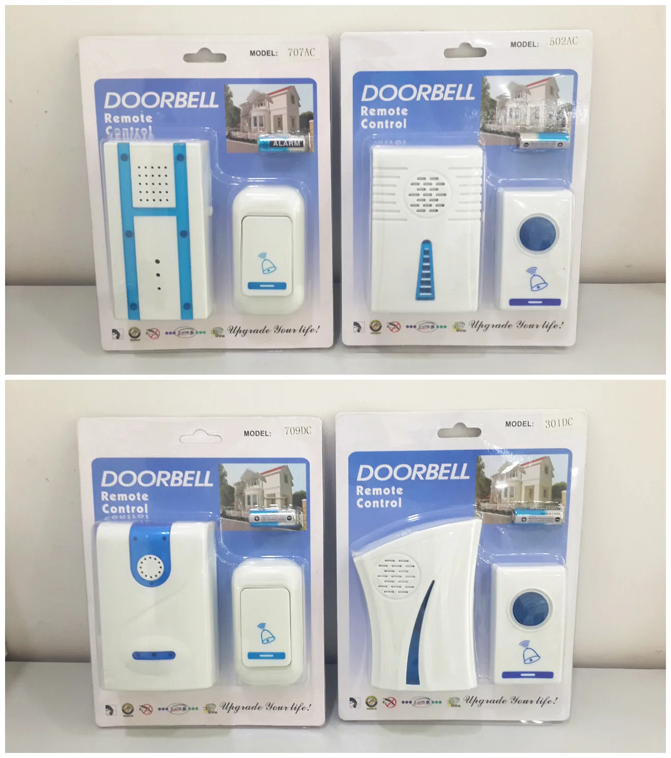 ST Wireless Doorbell Battery Powered Door Bell 36 Songs Home Welcome Door Chimes