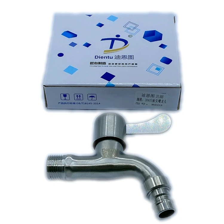 New promotion hot style durable pointed mouth left and right rotating faucet for bathtub kitchen