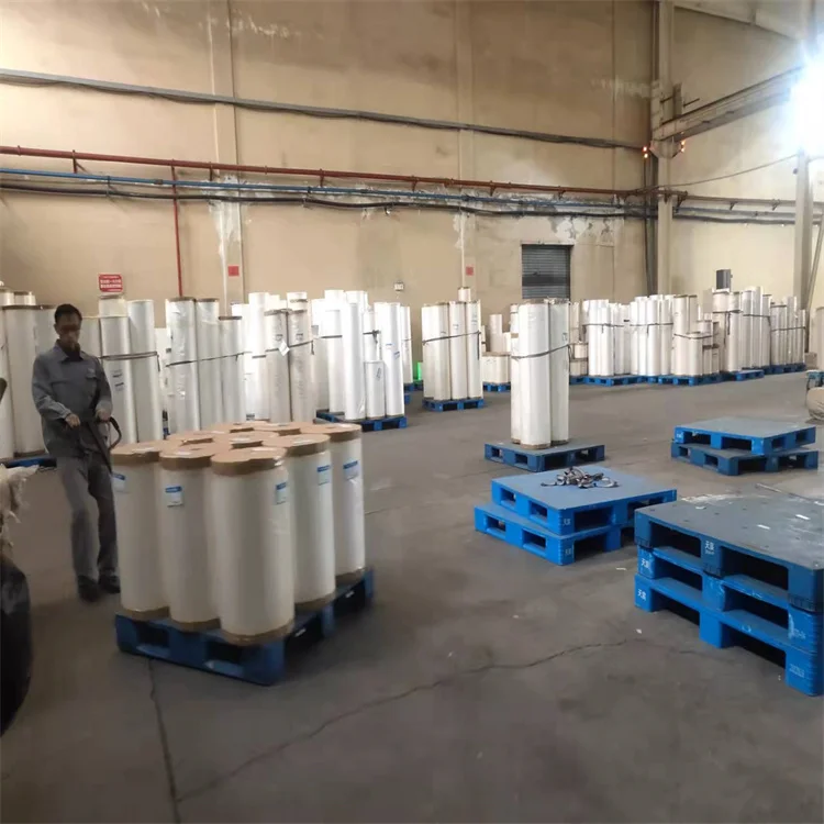 size thickness 18 micron and 750mm width bag making film  Bopp film Jumbo Roll