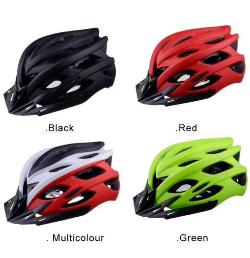 Fashionable stylish bicycle dirt Magnet helmet bike factory with LED