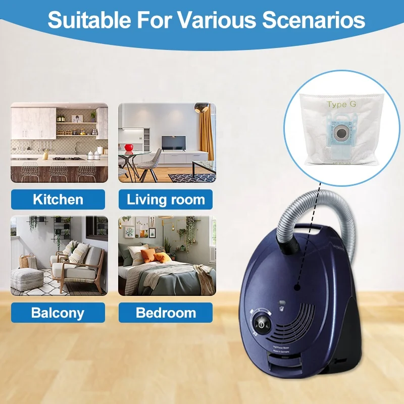 Fit for Bosch Type G GL30 BSG7 BSGL5 BGL45 3D Efficiency AirClean Efficiency Dust Bag