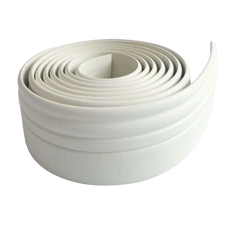 Contemporary Style Corner Protector Outdoor Waterproof Acrylic Self-Adhesive Skirting Board With Cable truck