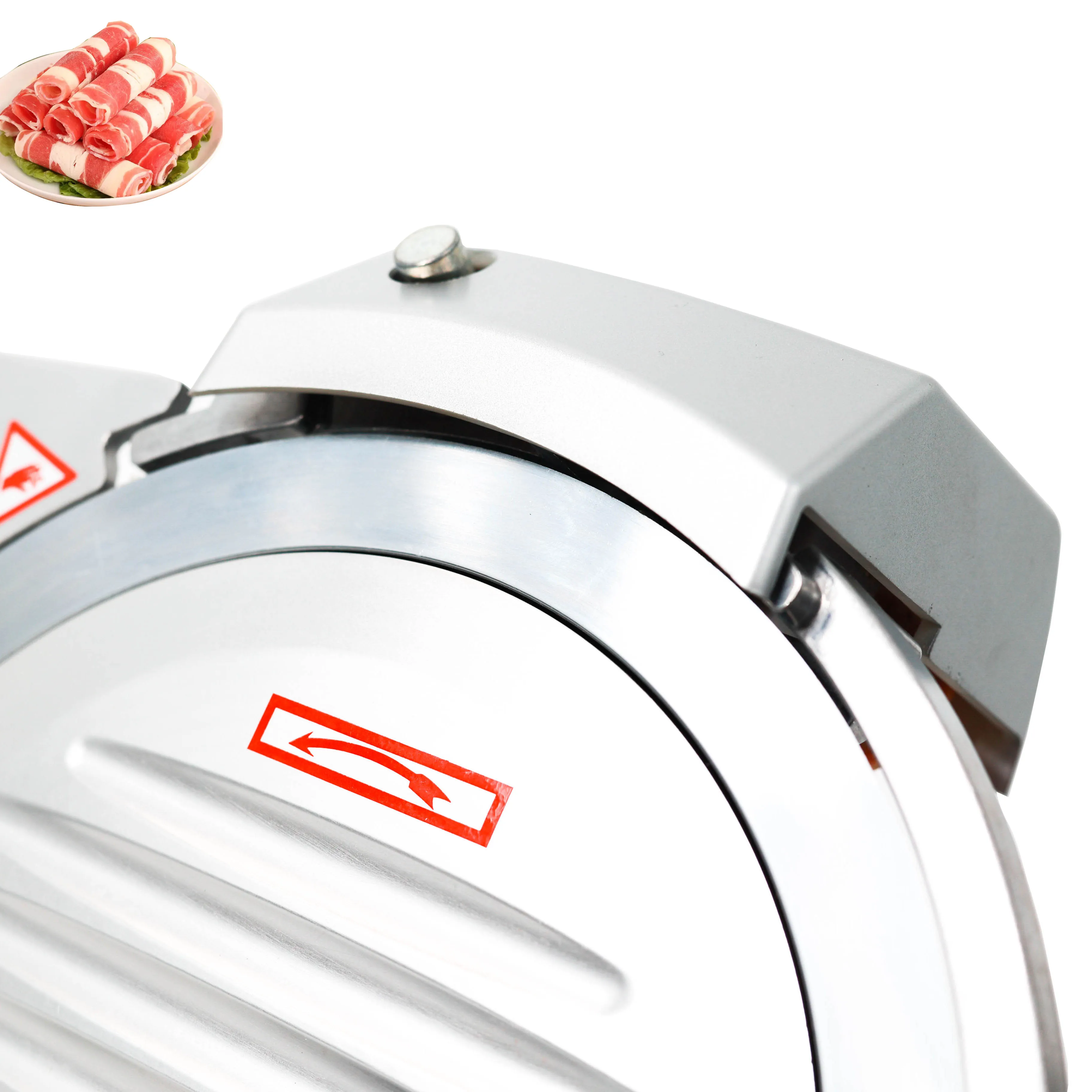 Factory Wholesale Heavy Duty Economic Meat Slicer Bacon Frozen Meat Slicing Machine