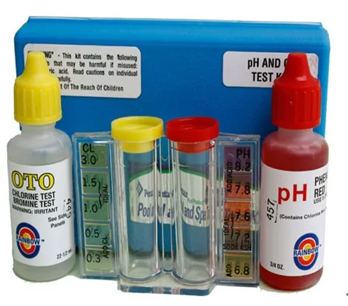 Swimming pool water ph meter testing kits, medical test kit